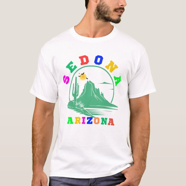 Sedona, Arizona T Shirt (Framsida)