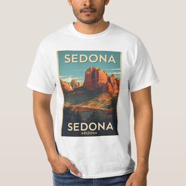 Sedona Arizona T Shirt (Framsida)