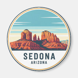 Sedona Arizona Travel Lodrät Magnet