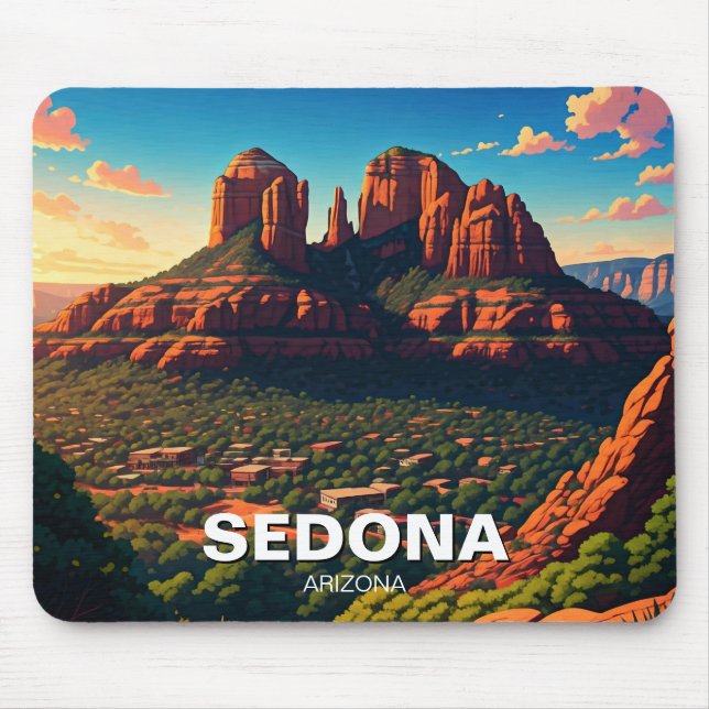 Sedona Arizona Travel Lodrät Musmatta (Framsidan)