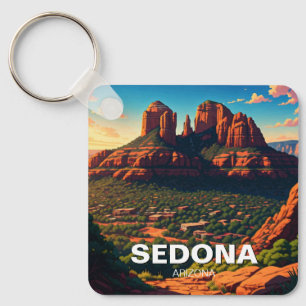 Sedona Arizona Travel Lodrät Nyckelring