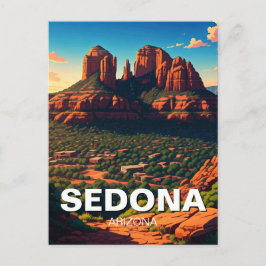 Sedona Arizona Travel Lodrät Vykort