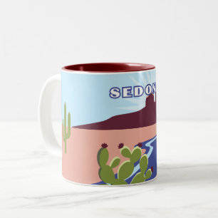 Sedona, Arizona Två-Tonad Mugg