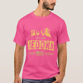 Sedona Arizona vandringskjorta present Röd klippa  T Shirt