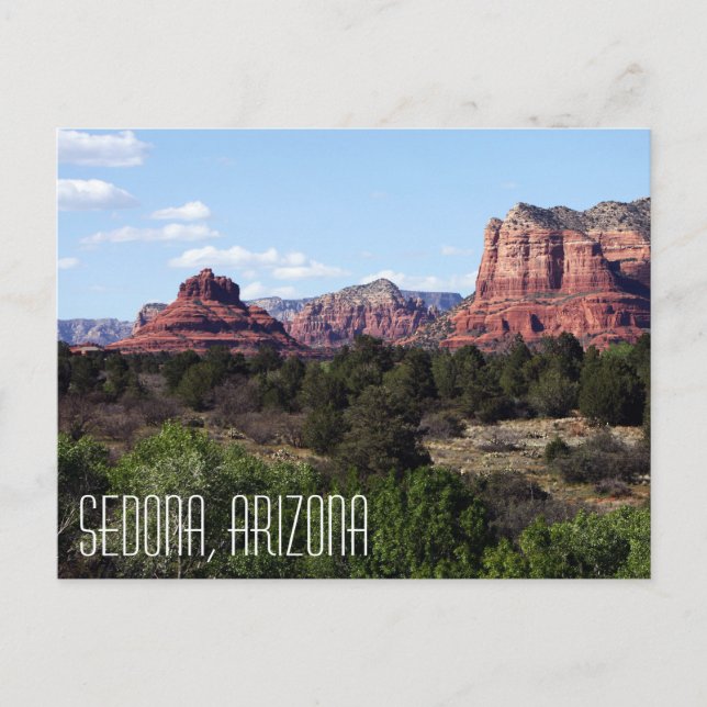 Sedona Arizona vycard Vykort (Framsida)