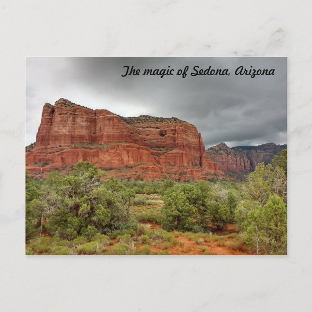 Sedona, Arizona Vykort (Framsida)