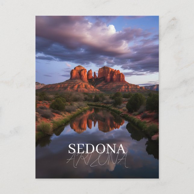 Sedona Arizona vykort (Framsida)