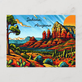 Sedona, Arizona Vykort