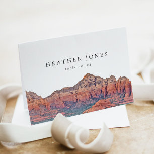 SEDONA Arizona Watercolor Place Cards OSA Kort