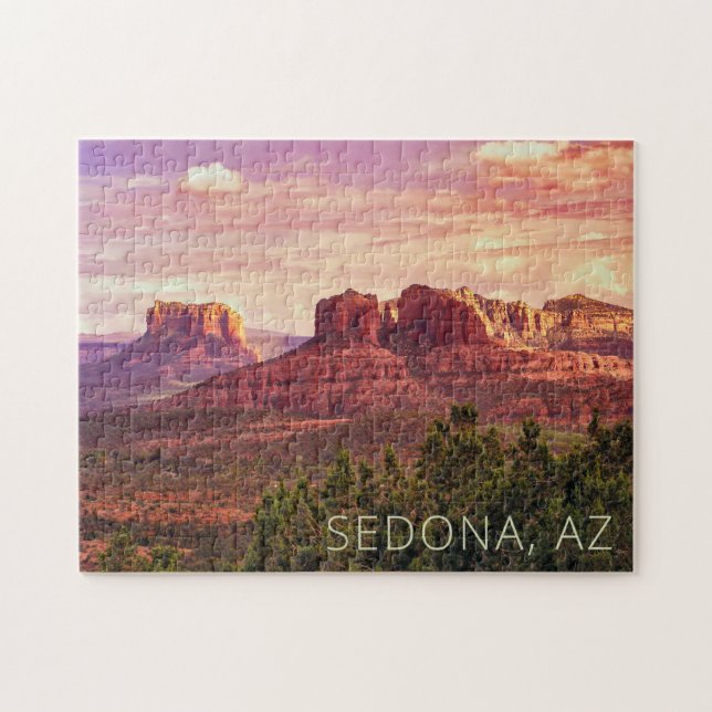 Sedona AZ| Arizona Desert Sunset Pussel (Horisontell)