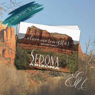 Sedona AZ QR-kod Visitkort