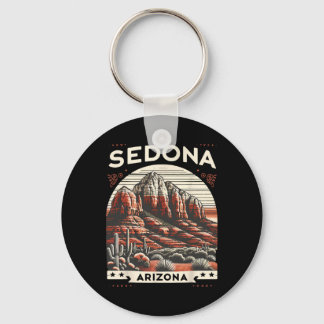 Sedona Az Vandring Utomhus Berg Sedona Usa Retr Nyckelring