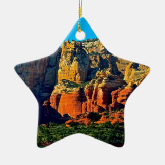 Sedona berg julgransprydnad keramik