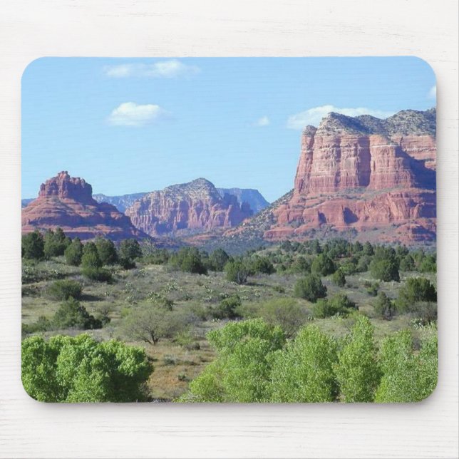 Sedona berg musmatta (Framsidan)