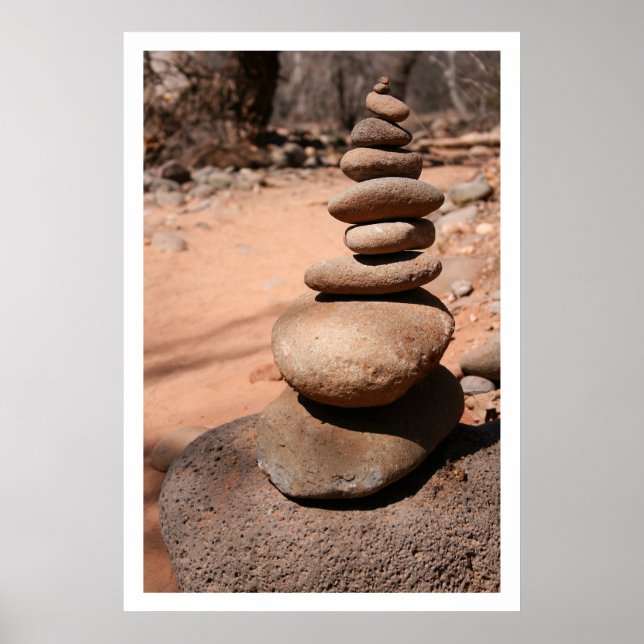 Sedona Cairn Poster (Framsidan)