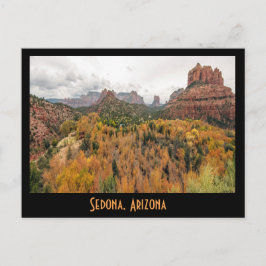 Sedona Fall Färg i Arizona Vykort