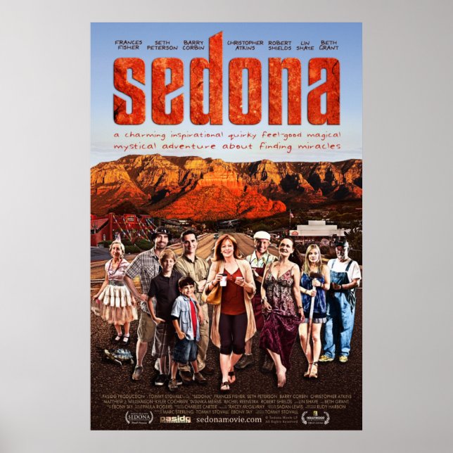 Sedona-filmen Poster 24x36 (Framsidan)