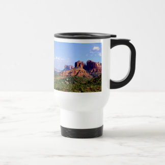 Sedona för domkyrkadalhimmel travel mug resemugg