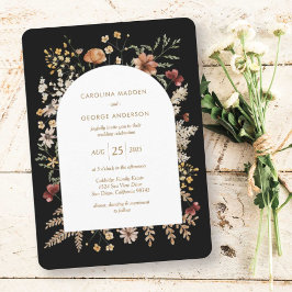 Sedona Garden Arched Wedding bjudande Inbjudningar