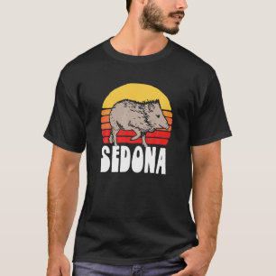 Sedona Javelina Vintage Retro 80S Sunset Cute Funn T Shirt