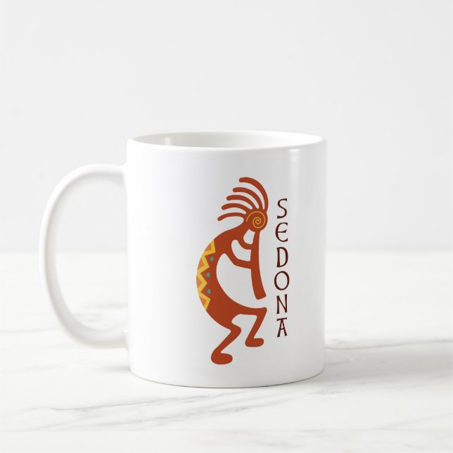Sedona Kokopelli Kaffemugg (Vänster)