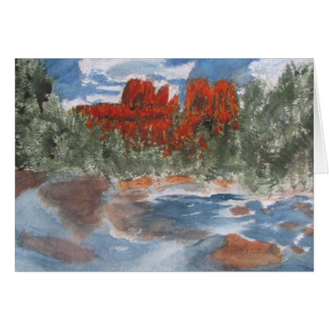 Sedona kort (Framsidan Horizontal)