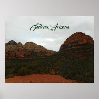 Sedona Natural Red Sten Poster