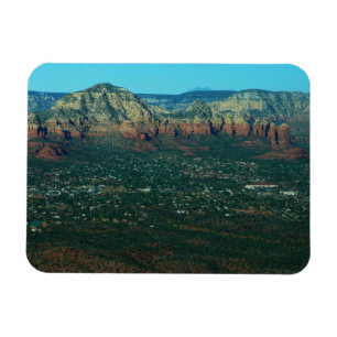 Sedona och Coffee Pot Sten från ovan Magnet