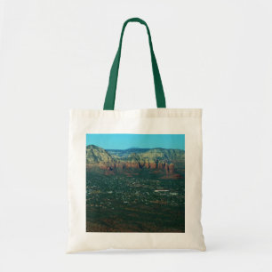 Sedona och Coffee Pot Sten från ovan Tygkasse