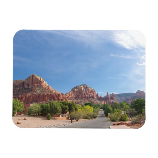Sedona Red rocks Magnet (Horisontell)