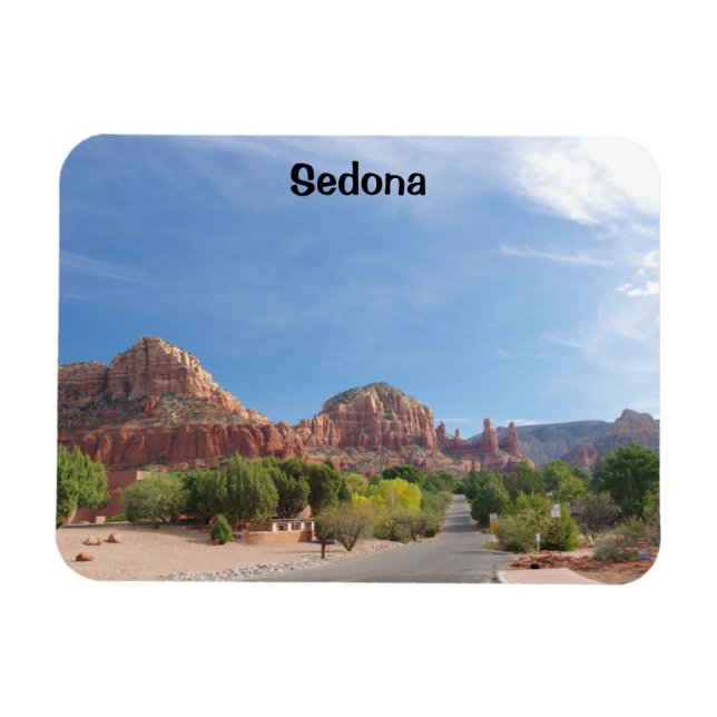 Sedona Red rocks Magnet (Horisontell)