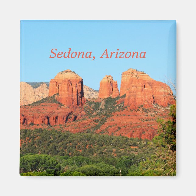 Sedona Red Sten, Arizona Magnet (Framsidan)
