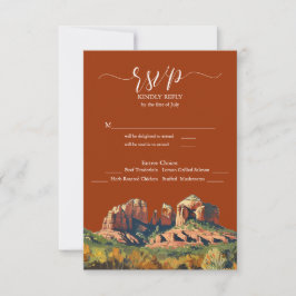 Sedona Red Sten katedral Meal Choice OSA Kort