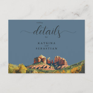 Sedona Red Sten katedral Sten Tilläggskort