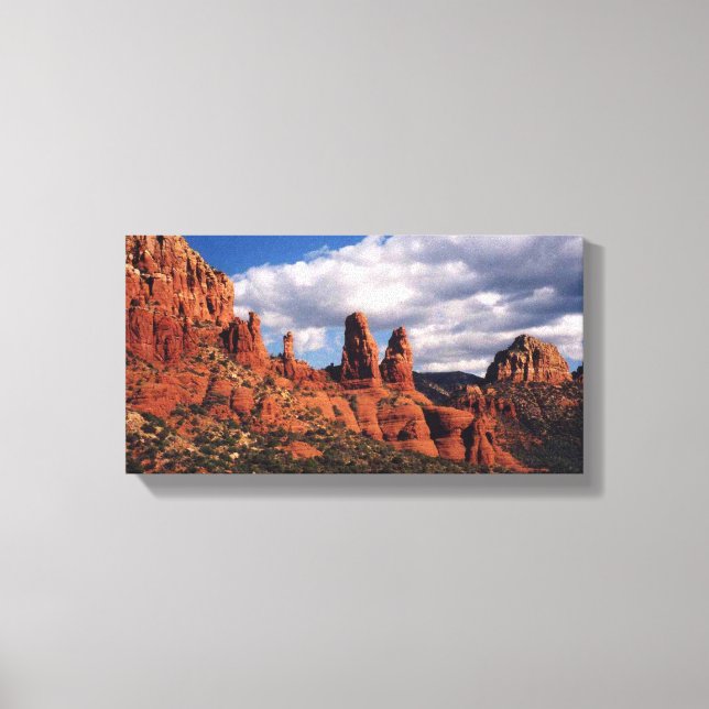 Sedona Red Sten Wrapped Canvas (Framsida)