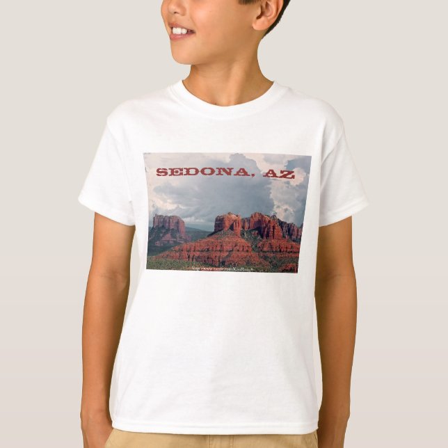 Sedona röda stenunge skjorta t-shirt (Framsida)