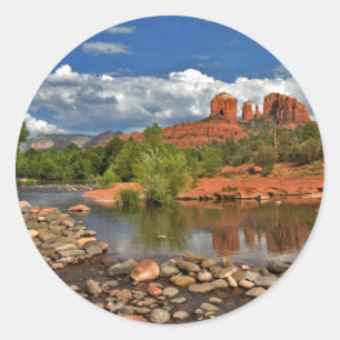 Sedona Runt Klistermärke