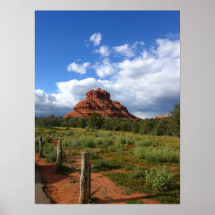 Sedona - sätta en klocka på sten poster