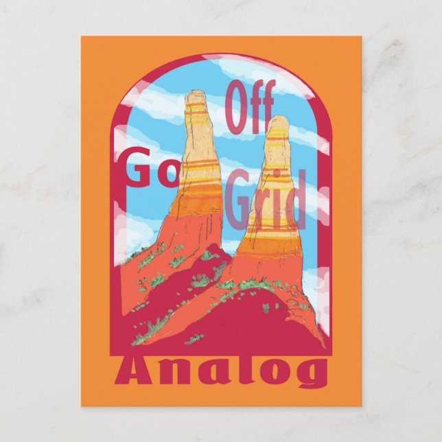 Sedona Sentinels vykort (Framsida)