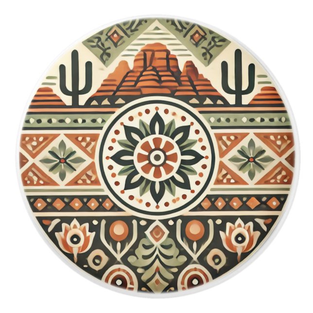 Sedona Southwest Desert Färg Icons & Stil Knopp (Framsidan)