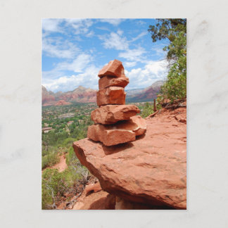 Sedona Stacks Red Sten-vykort Vykort