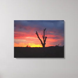 Sedona Sunset Canvastryck