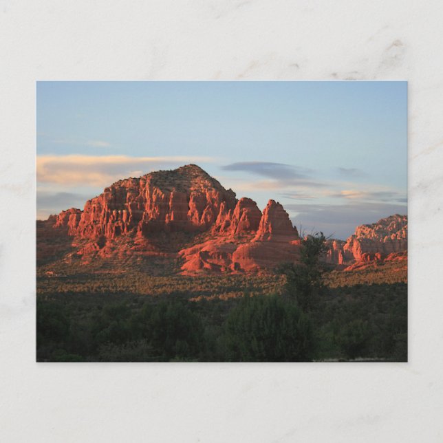 Sedona Sunset-vykort Vykort (Framsida)