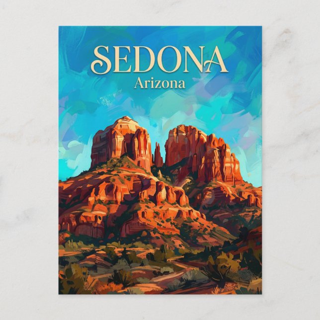 Sedona USA Vykort (Framsida)