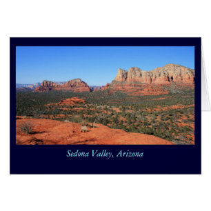 Sedona Valley Hälsningskort