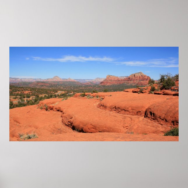 Sedona Valley Panorama Poster (Framsidan)