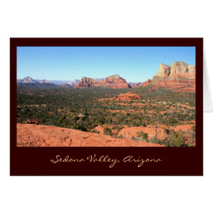 Sedona Valley Views Hälsningskort