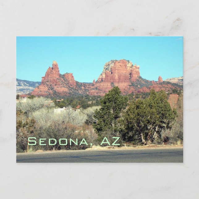 Sedona-View#4, Sedona, AZ-vykort Vykort (Framsida)