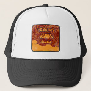 Sedona Vortex Funny Arizona Motto Design Truckerkeps
