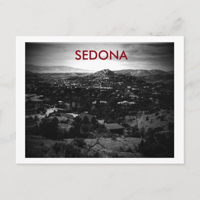 Sedonas vykort, arizona vykort (Framsida)